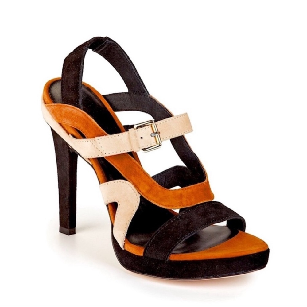 Rebecca Minkoff Suede Sandal Platform Heels